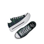 Đánh Giá Converse CTAS Lift Double Stack Platform Plaid Nữ: Đế Kép Độc Đáo (Navy) - Ảnh 4