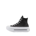 Giày Thể Thao Nữ Converse CTAS Lift Double Stack Plaid: Đế Độn Sành Điệu (Đen) - Ảnh 2
