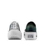 Đánh Giá Converse CTAS Lift Double Stack Platform Plaid Nữ: Đế Kép Độc Đáo (Navy) - Ảnh 5