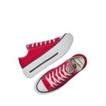 Review Giày Nữ Converse CTAS Lift Double Stack Platform: Nổi Bật Từng Bước Chân (Đỏ) - Ảnh 4