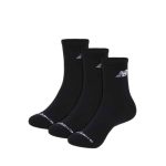 Set 3 Đôi Tất Cổ Ngắn Siêu Nhẹ New Balance Everyday Lightweight - Black