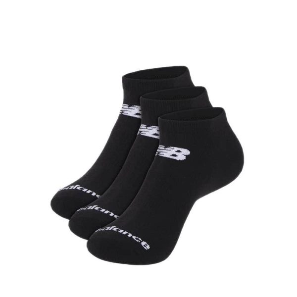 Set 3 Đôi Tất Lười Siêu Nhẹ New Balance Everyday Lightweight - Black