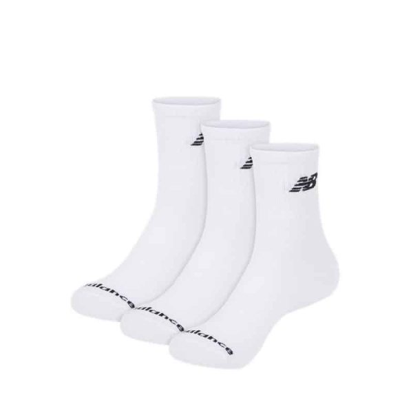 Set 3 Đôi Tất Cổ Ngắn Siêu Nhẹ New Balance Everyday Lightweight - White