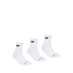 Set 3 Đôi Tất Cổ Ngắn Siêu Nhẹ New Balance Everyday Lightweight - White - Ảnh 3