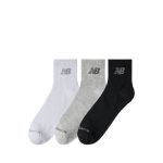 Set 3 Đôi Tất Cổ Ngắn Thể Thao New Balance Performance Basic - White Multi - Ảnh 2
