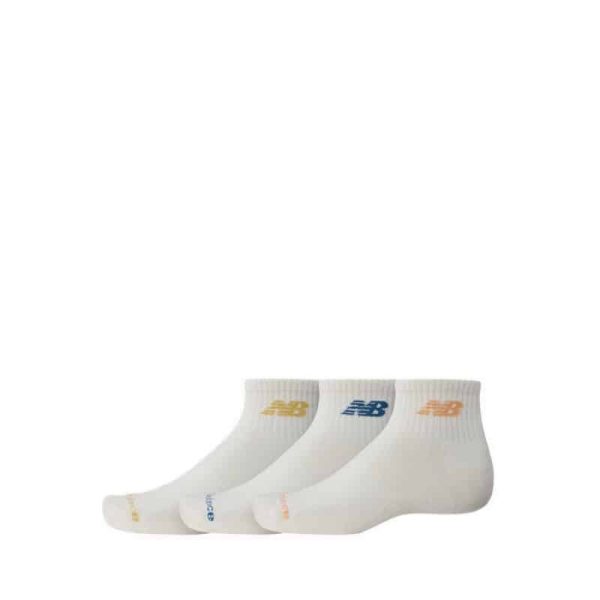 Set 3 Đôi Tất Cổ Ngắn New Balance Everyday - Ivory
