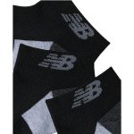 Set 3 Đôi Tất Cổ Ngắn New Balance Essential Cushioned - Black - Ảnh 3
