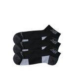 Set 3 Đôi Tất Cổ Ngắn New Balance Essential Cushioned - Black - Ảnh 2