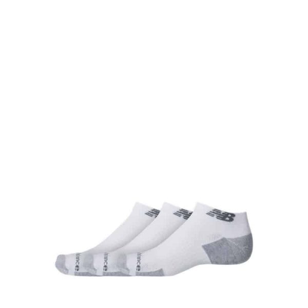 Set 3 Đôi Tất Cổ Ngắn New Balance Essential Cushioned - White