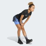 Quần Short Chạy Bộ Nữ Adidas Own The Run JL8719 - Xanh Da Trời - Ảnh 2