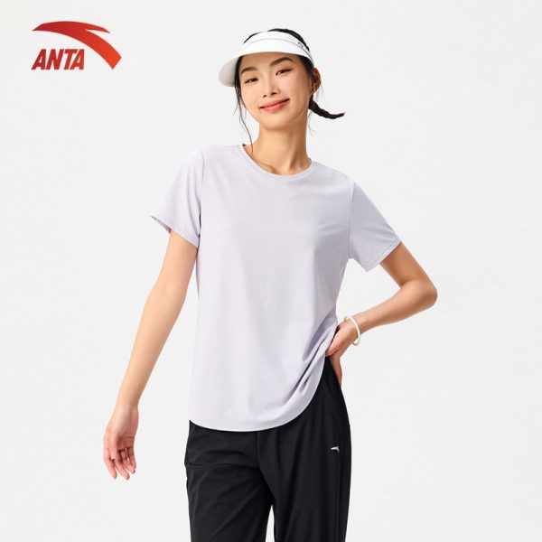 Áo Thun Chạy Bộ Nữ Anta Training 1625B7167U