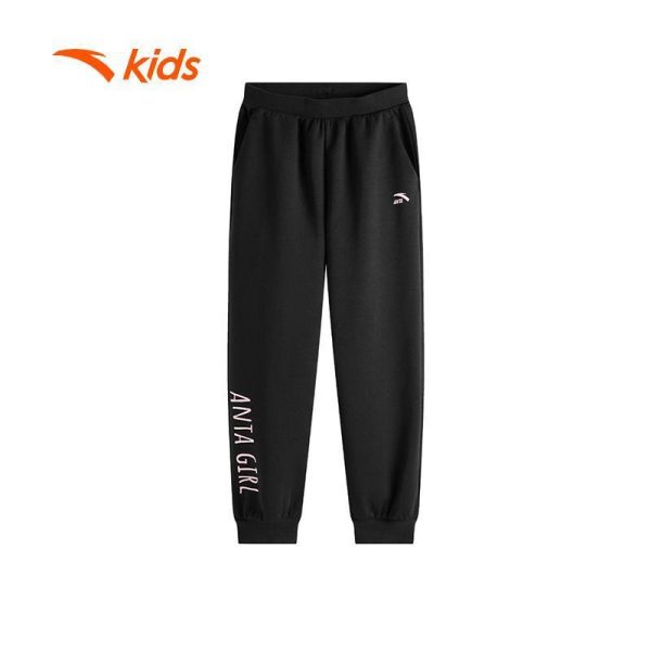Quần Dài Thể Thao Bé Gái Anta Kids 3625C8711