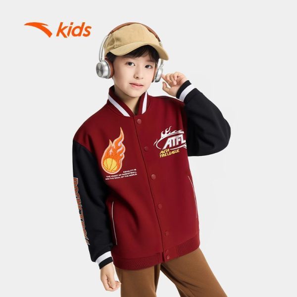 Áo Khoác Thể Thao Bé Trai Anta Kids 3525D1740