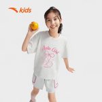 Bộ Quần Áo Thể Thao Bé Gái Anta Kids 3625C8107 - Ảnh 2