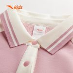 Áo Sweater Nỉ Lót Lông Bé Gái Anta Kids 362547730U - Ảnh 4