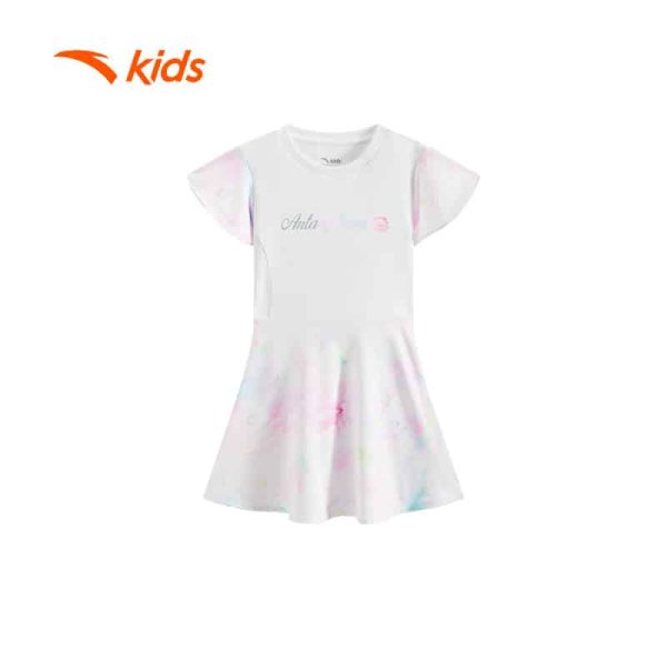 Váy Liền Thể Thao Bé Gái Anta Kids 3625B9306