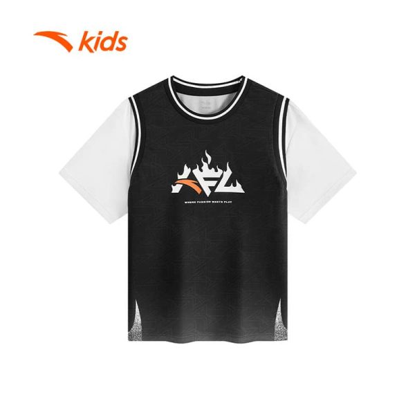 Áo Thun Thể Thao Bé Trai Anta Kids 3525C1101