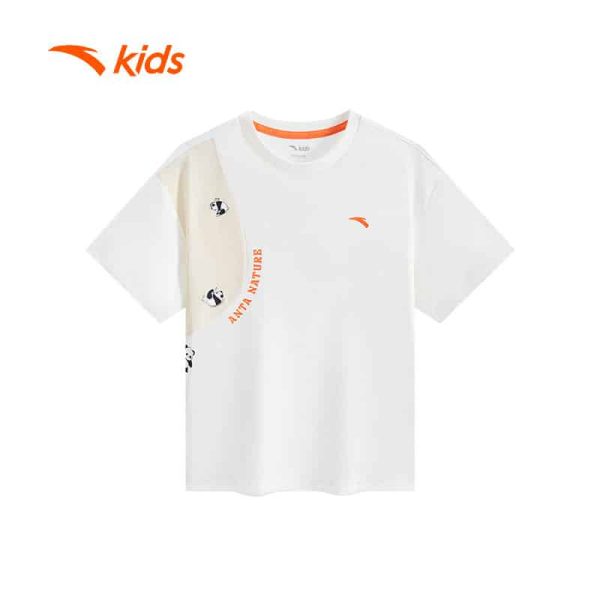 Áo Thun Thể Thao Bé Trai Anta Kids 3525C9102