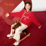 Áo Nỉ Cổ Bẻ Bé Gái Anta Kids 3626A8710 - Ảnh 4