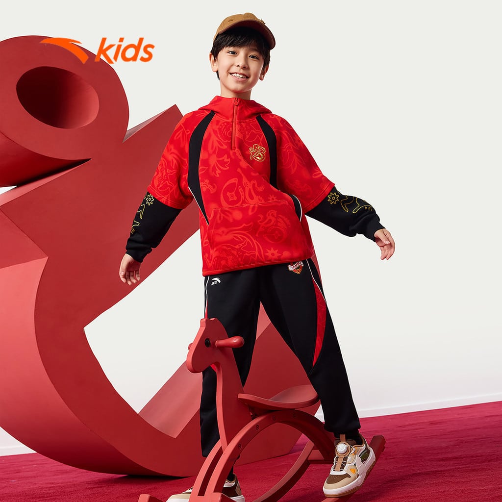 Quần Nỉ Thể Thao Bé Trai Anta Kids 3526A8721