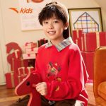 Áo Sweater Nỉ Thể Thao Bé Trai Anta Kids 3526A8725 - Ảnh 5