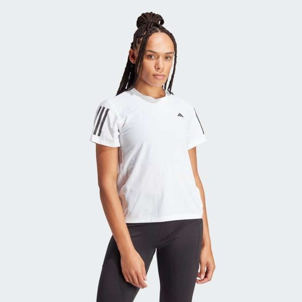 Áo Thun Chạy Bộ Nữ Adidas Own The Run IK7442 - Trắng