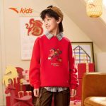 Áo Sweater Nỉ Thể Thao Bé Trai Anta Kids 3526A8725 - Ảnh 2