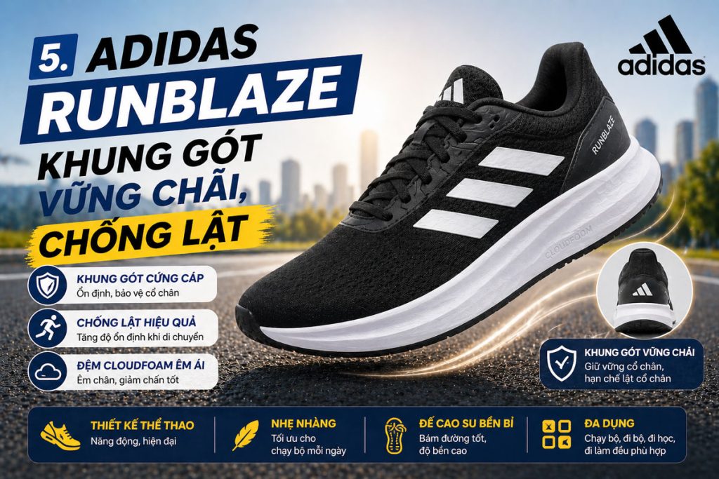 top 5 doi giay chay bo adidas gia re quoc dan cho nguoi moi bat dau 2026 6