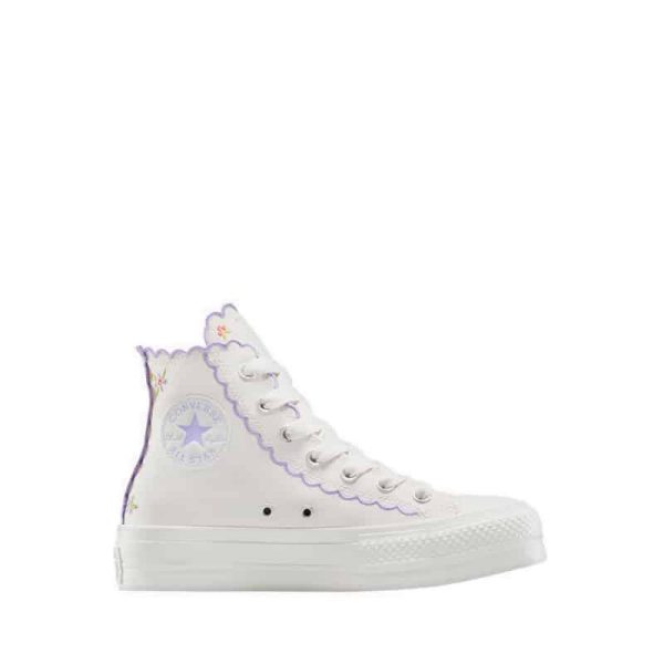 Giày Nữ Converse Chuck Taylor All Star Lift: Tôn Dáng Cổ Điển (Vintage White)