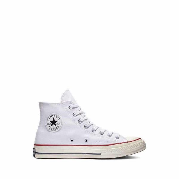 Giày Thể Thao Nam Converse Chuck 70 Hi: Tinh Tế, Dễ Phối Đồ (Trắng Trơn)