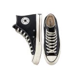 Review Giày Thể Thao Converse Chuck 70 Hi Unisex: Cổ Cao Cá Tính (Màu Đen) - Ảnh 3