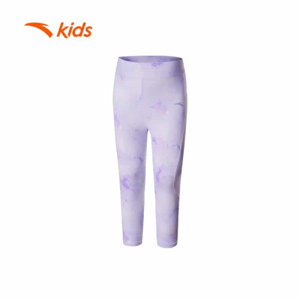 Quần Legging Chạy Bộ Bé Gái Anta Kids 3624C9721