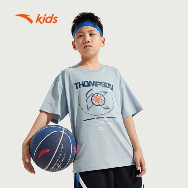 Áo Thun Thể Thao Bé Trai Anta Kids 3525B1107