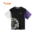 Áo Thun Thể Thao Bé Trai Anta Kids Youth Fun 3525B8106 - Ảnh 4