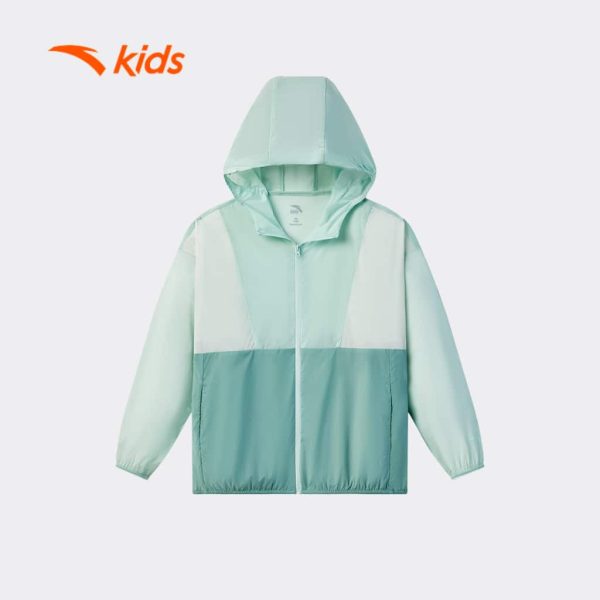 Áo Khoác Thể Thao Bé Trai Anta Kids Woven Track Top 352437610R