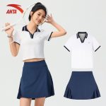 Bộ Áo Polo Và Chân Váy Thể Thao Nữ Anta 162527215U - 1625C8120 - Ảnh 2