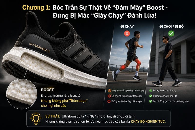 bach khoa toan thu adidas ultraboost 5 bo 4 trieu mua giay di choi hay di chay 5