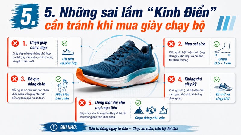 cach chon giay chay bo dung voi dang chan va muc tieu tap luyen tu a z 3