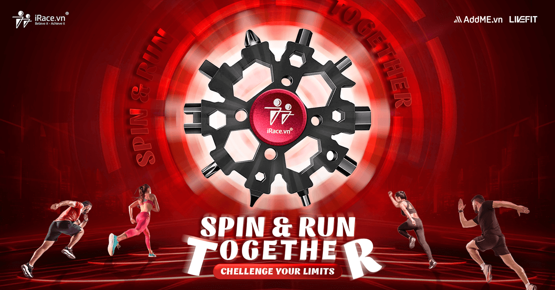 race spin run together challenge your limits image